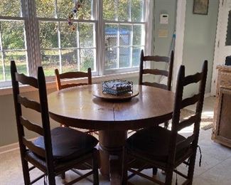 Tables and chair available , all being discount 30% Sunday 12-4. 