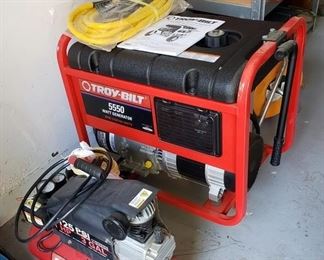 TROYBILT 5550 GENERATOR PRE SALES THURS 29TH AND FRID 30TH SEPT.
