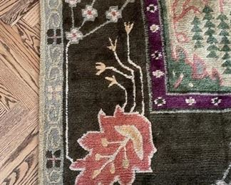 Oscar Isberian Tufenkian hand-knotted wool area rug. Measures 14' 5" x 13". Photo 2 of 4. 