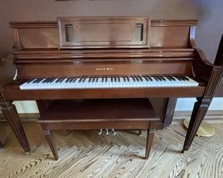 Charles Walter upright piano. Serial No: 527785. Circa 1980. Photo 1 of 7. 