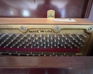 Charles Walter upright piano. Serial No: 527785. Circa 1980s. Photo 4 of 7. 