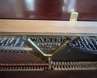 Charles Walter upright piano. Serial No: 527785. Circa 1980s. Photo 5 of 7. 