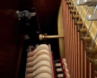 Charles Walter upright piano. Serial No: 527785. Photo 7 of 7. 