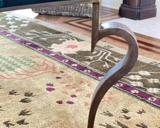 William Switzer cocktail table. Measures 40" W x 52" D. Photo 2 of 3. 