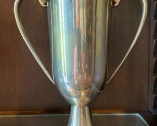 Silverplate Chalice trophy - 2 available. 