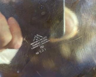 Mappin & Webb Silverplate Biscuit Jar. Measures 10" W x 6" H. Photo 2 of 4. 