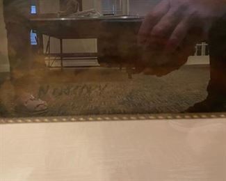 Original Landscape signed by artist as N. Gregory. Image measures 23" x 34" unframed; 42" x 53.5" with frame. Photo 2 of 2. 