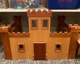 Custom Wood Castle. 