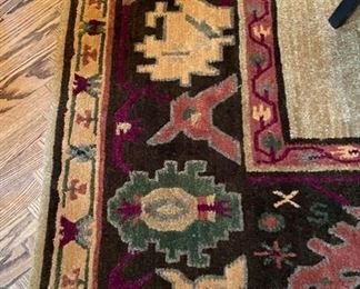 Oscar Isberian Tufenkian hand-knotted wool area rug. Measures 11' 5" x 10' 3" Photo 2 of 4. 