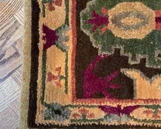 Oscar Isberian Tufenkian hand-knotted wool area rug. Measures 11' 5" x 10' 3" Photo 3 of 4. 