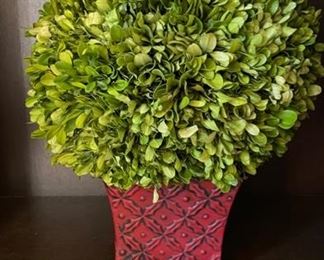 Topiary in cachepot - 2 available. 