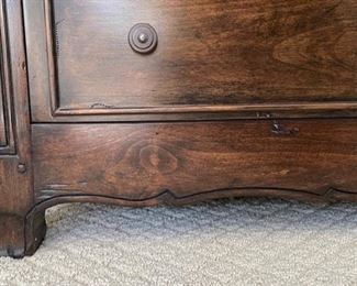 Kravet 6-Drawer Bureau. Measures 72" W x 21" D x 32" H. Photo 3 of 4. 