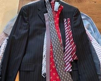 Men's Sport Coats, Ties and Dress Shirts. 