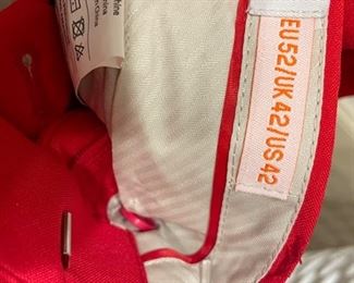 OppoSuits Men American Flag Suit - USA Outfit for the 4th of July with Red White and Blue Jacket, Pants and Tie. Size 42. Photo 1 of 2. 