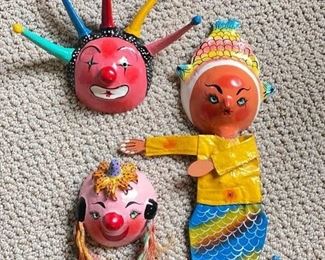 Mexican Coconut Masks & Mermaid. 