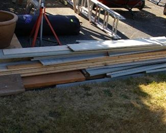 Miscellaneous Building Materials, Lumber, Wood, Trim, Siding ...