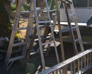 Extension Ladder, Werner, Krause, Wood