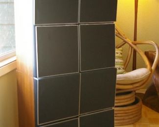 Four 1980’s Bang & Olufsen of Denmark Beovox S80 Speakers