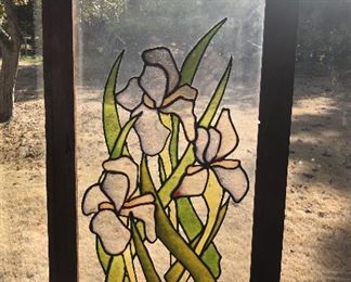Iris Stained Glass