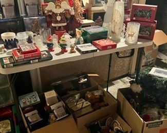 Lots of Christmas Decor, most brand new