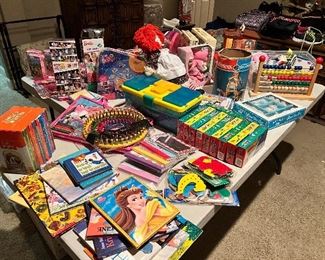 Books, toys