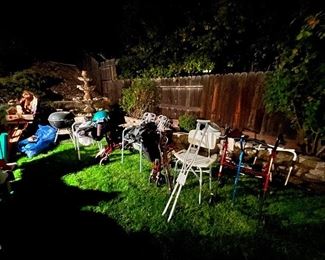 Senior care equipment, walkers, canes, wheelchairs, etc.