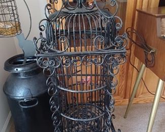 Bamboo birdcage 