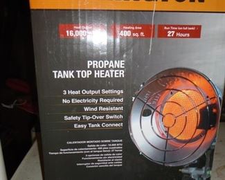 Propane Tank Top Heater