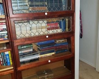 Lead Glass Barrister Bookshelf 