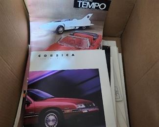 Original Car Brochures