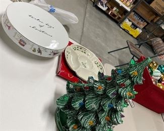 Porcelain Christmas tree 