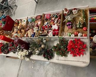 Christmas ornaments and decor 