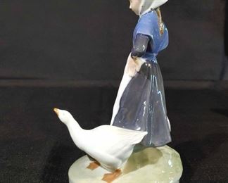 Copenhagen Girl with Geese
