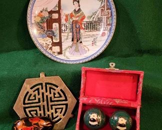 Vintage Chinese Jishou Healthy Balls And More