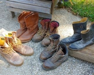 Redwing and other boots