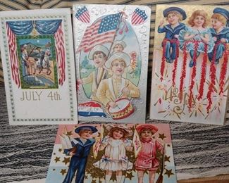 Patriotic postcards