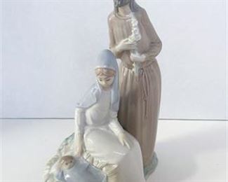1978 Nao Lladro Holy Family Figurine 