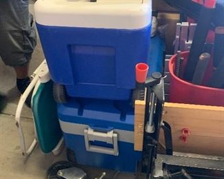 Lots and lots of coolers