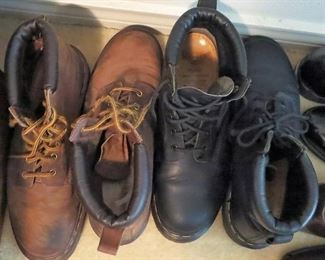 2 pairs Doc Martin boots. Size 11 mens (minimally worn)