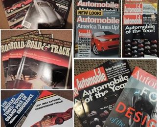 Road and Track, Automobile Magazine. Grand Prix Programs