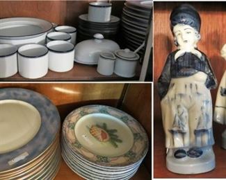 Dansk dishes - 2 patterns, Sea Garden by Siddhia Hutchinson