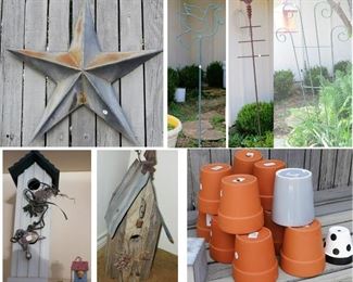 garden art and decor
