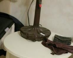 Small painted side table