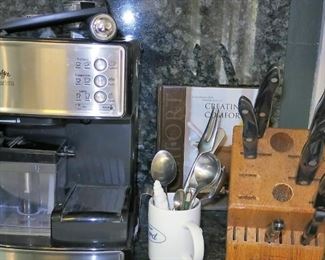 Cutco knives and utensils, Mr. Coffee Barista