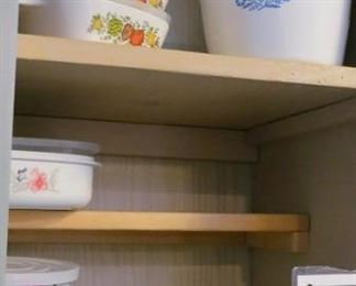 Corning Ware: Spice of Life and Blue Flower