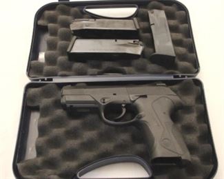 4g - Beretta Px4 Storm .40 Cal. s+w w/ case plus 3 magazines TERMS OF SALE ON FIREARMS - all guns will be sold according to Virginia law. Any firearm purchased at auction must be picked up at Riverside Pawn - no exceptions. A background check will be required with valid ID. Riverside Pawn will charge a fee per gun of $25 for transfer. Firearms will be available for pick up Monday October 10th after 12 noon. Riverside Pawn is located at 2384 Riverside Drive, Danville, VA.