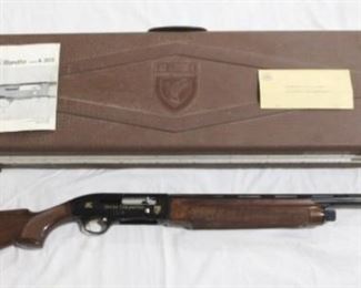 17g - Beretta Model A303 12GA Semi-Auto Shotgun Special Edition-Ducks Unlimited Model made in 1986, Limited Edition #502 w/ original Ducks Unlimited Hard Case & Papers sn 86DU0502 TERMS OF SALE ON FIREARMS - all guns will be sold according to Virginia law. Any firearm purchased at auction must be picked up at Riverside Pawn - no exceptions. A background check will be required with valid ID. Riverside Pawn will charge a fee per gun of $25 for transfer. Firearms will be available for pick up Monday October 10th after 12 noon. Riverside Pawn is located at 2384 Riverside Drive, Danville, VA.