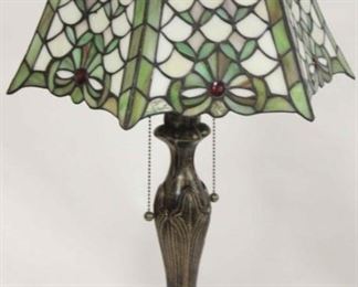 53 - Stained glass lamp 24"