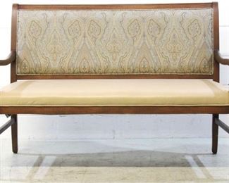 52x - Upholstered Settee 38 x 58 x 21
