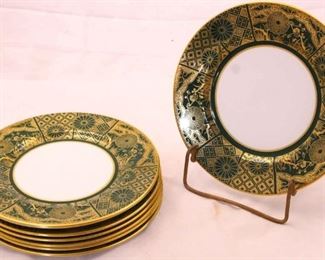 134 - 8 Caverswall Bone China 8 1/2" plates